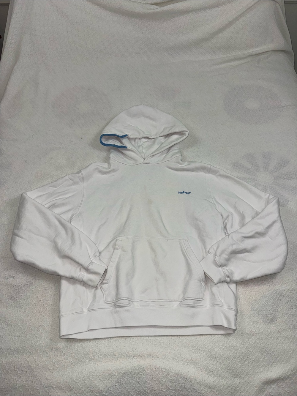 Madhappy Cotton White Hoodie
